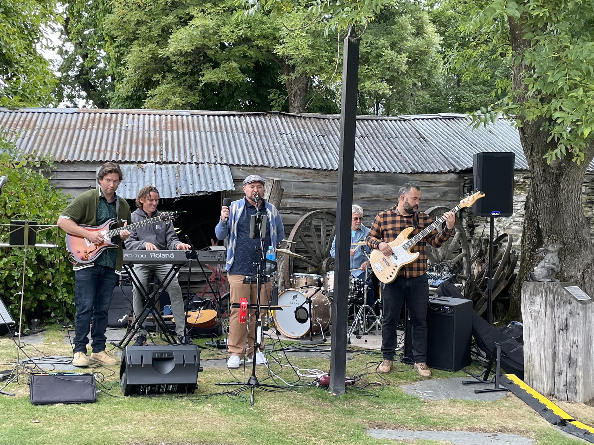 Queenstown's Best Southern Rock Band Playing at the NZ Golf Open at Millbrook