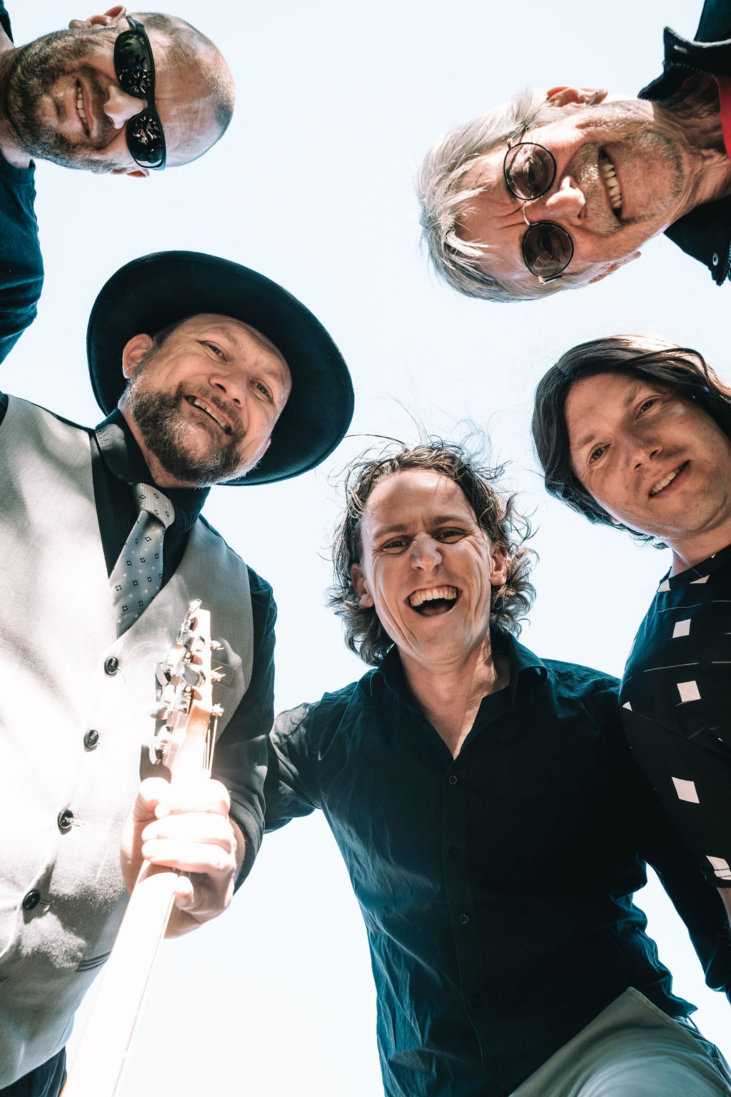 A Group Shot of Musicians from Best Live Southern Rock Band in Queenstown